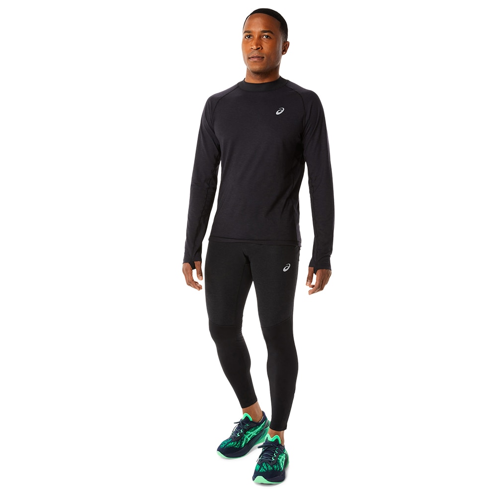 Asics Winter Run Tights Herre Sort 