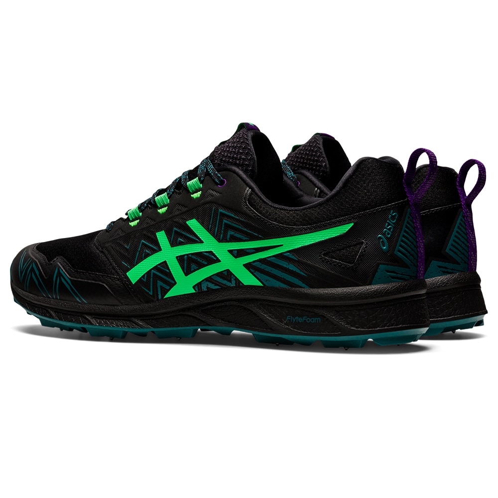 Asics Gel-FujiSetsu 3 Gore-Tex Joggesko Herre Sort/Grønn