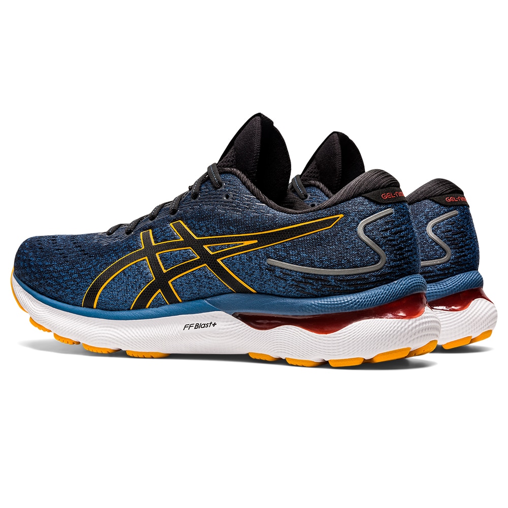 Asics Gel-Nimbus Joggesko Herre Blå/Oransje - Torshov - Torshov Sport