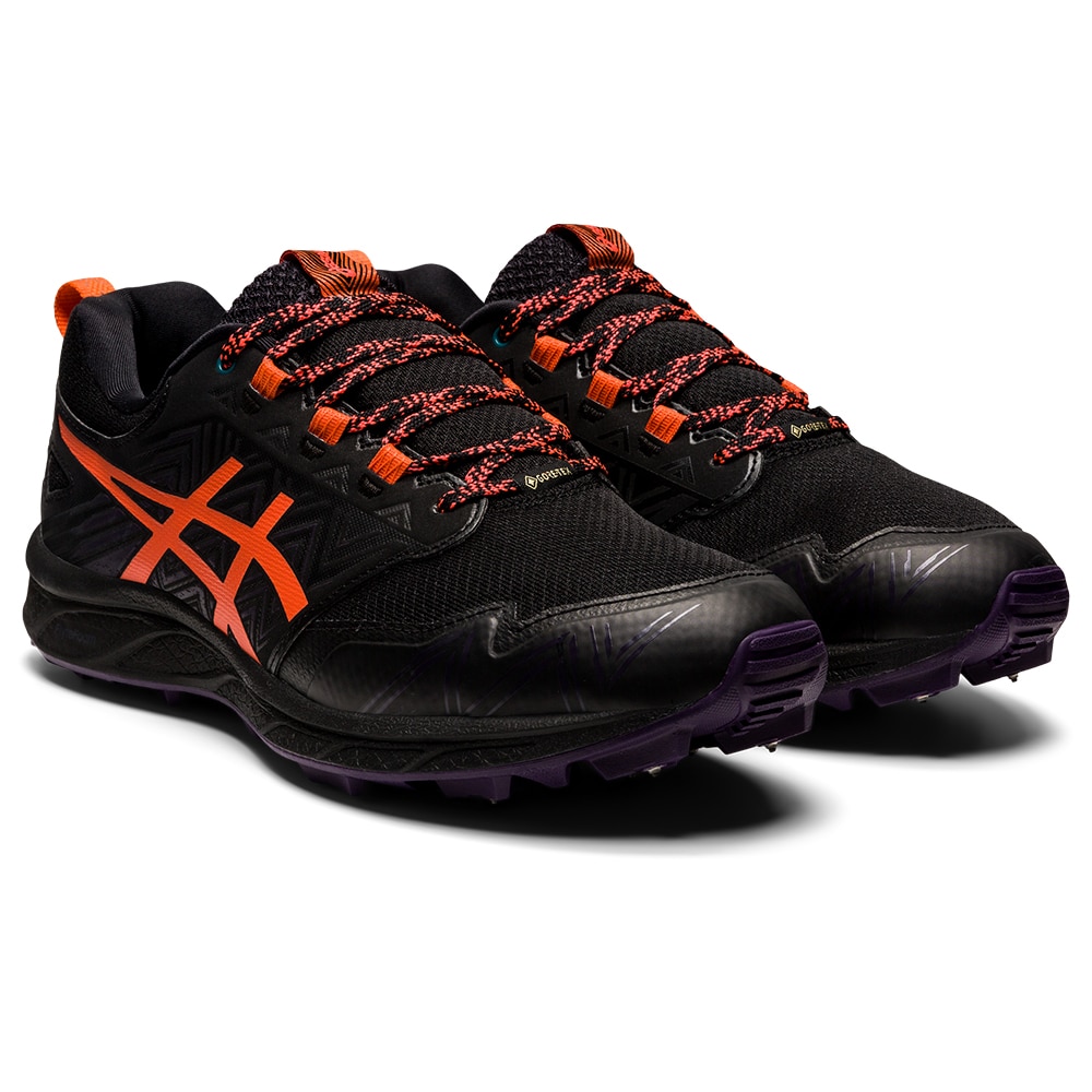 Asics Gel-FujiSetsu 3 Gore-Tex Joggesko Dame Sort/Oransje 