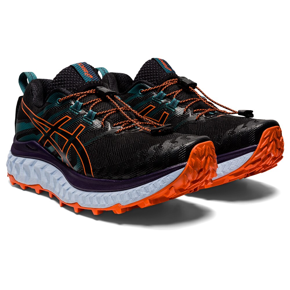 Asics Trabuco Max Joggesko Dame Sort/Oransje 