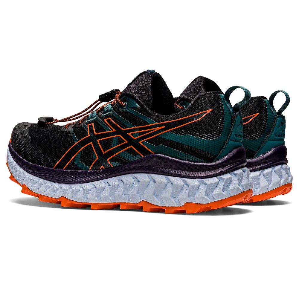 Asics Trabuco Max Joggesko Dame Sort/Oransje 