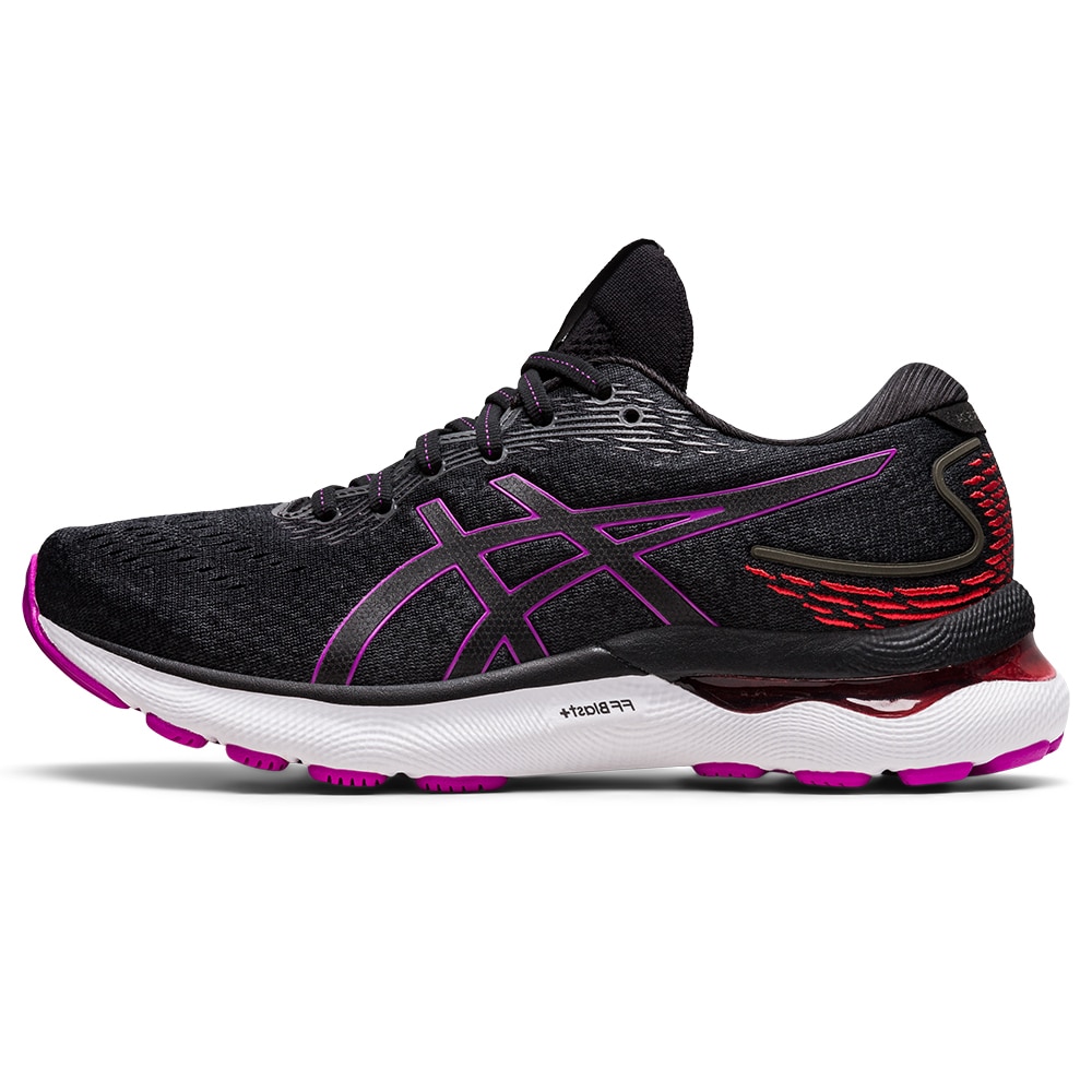 Asics Gel-Nimbus 24 Joggesko Dame Sort/Lilla 