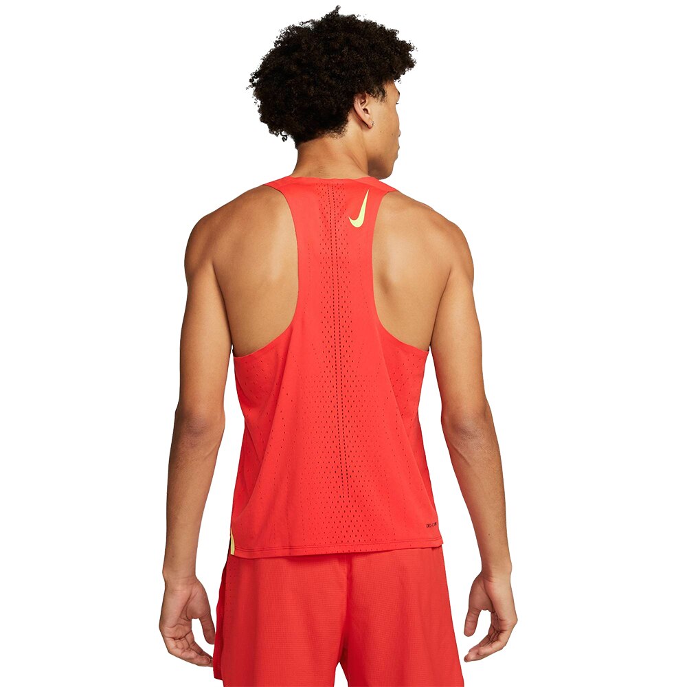 Nike ADV Aeroswift Singlet Herre Rød