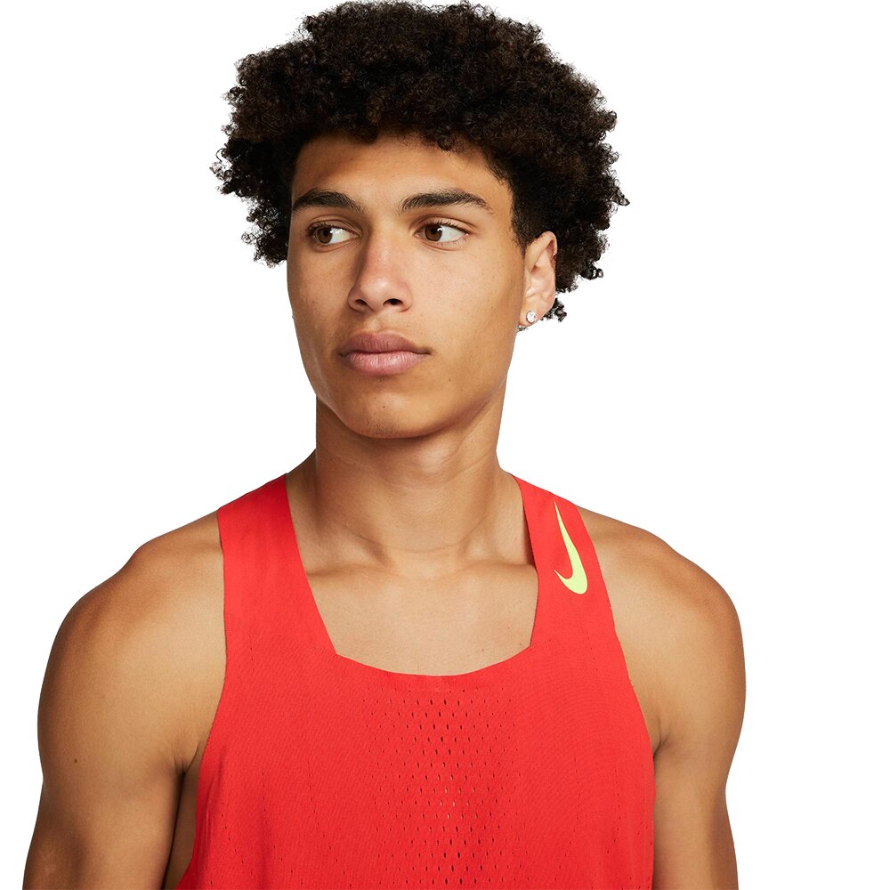 Nike ADV Aeroswift Singlet Herre Rød