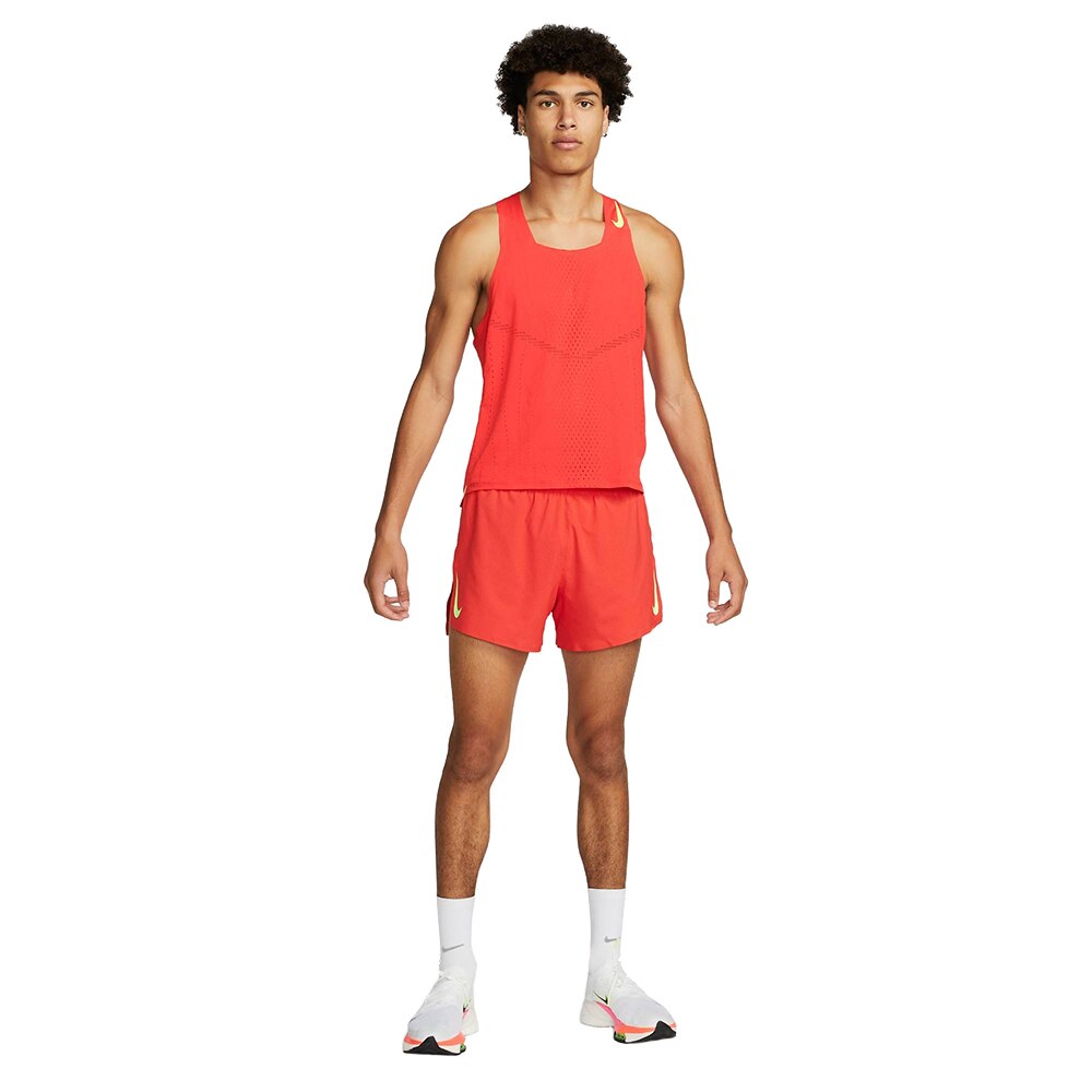 Nike ADV Aeroswift Singlet Herre Rød