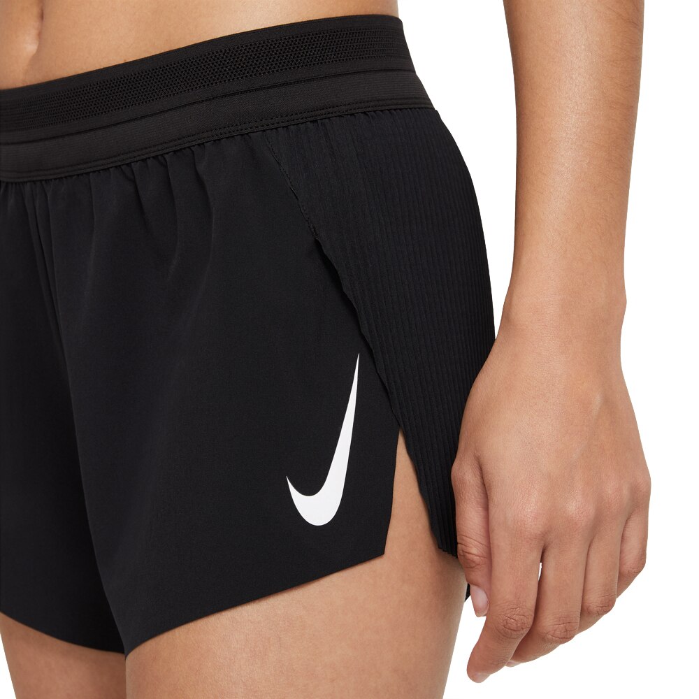 Nike Dri-Fit AeroSwift Løpeshorts Dame Sort 