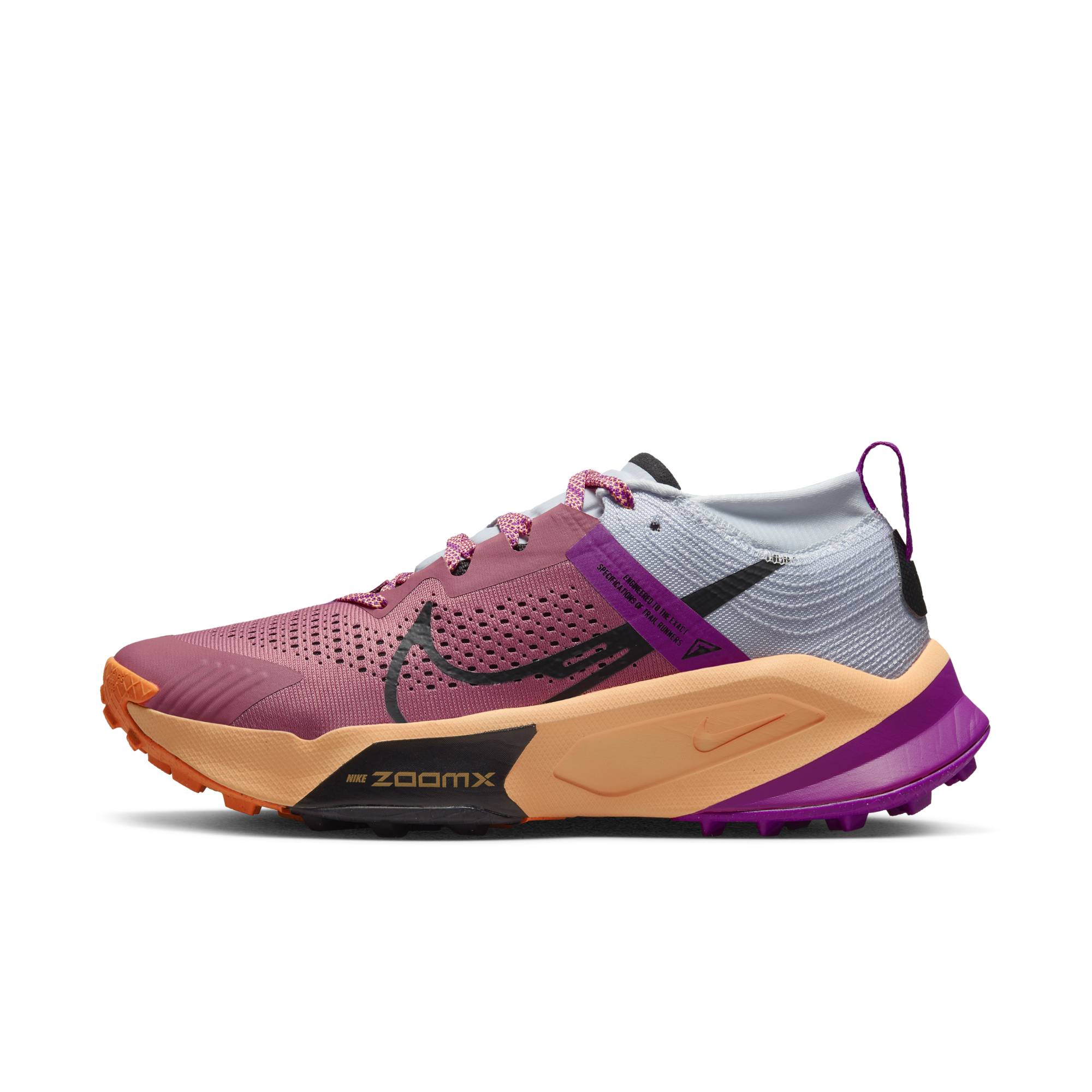 Nike ZoomX Zegama Trail Joggesko Dame Rosa/Lilla 