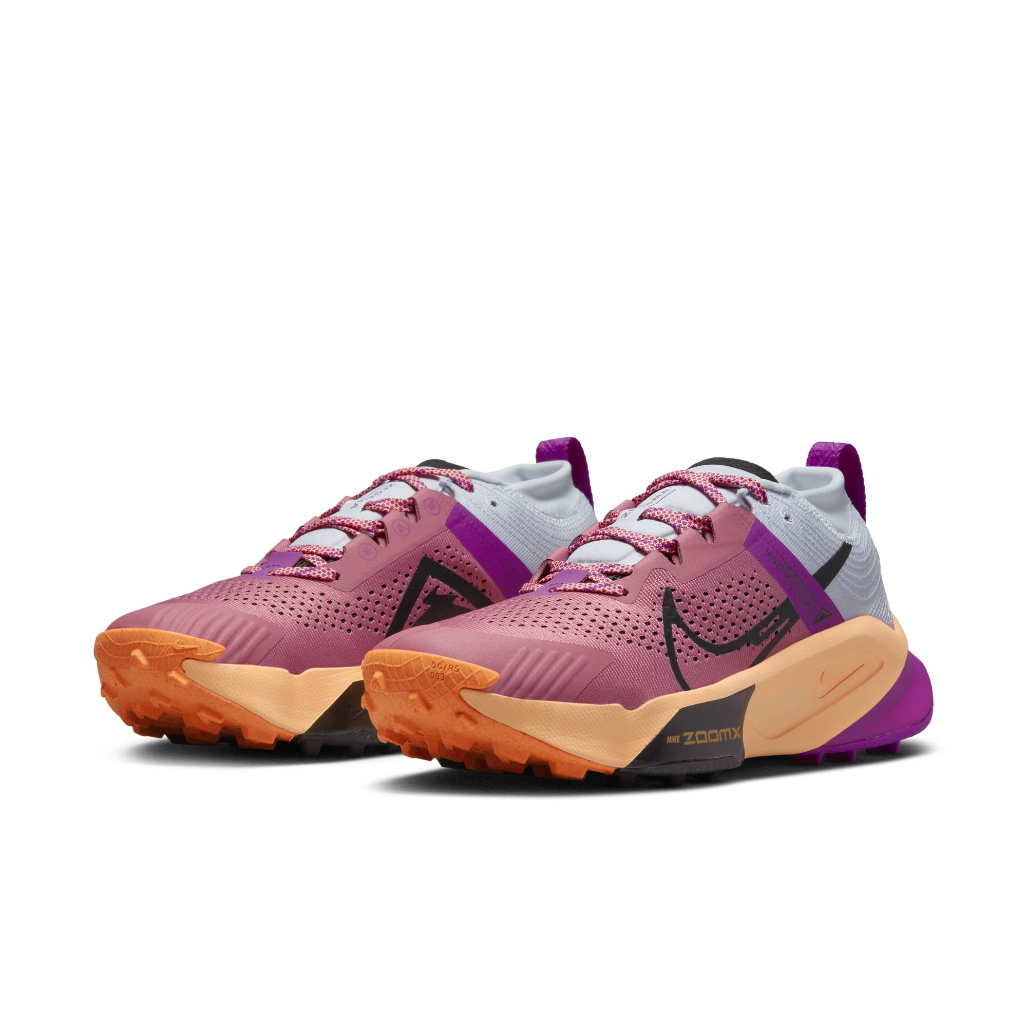 Nike ZoomX Zegama Trail Joggesko Dame Rosa/Lilla 