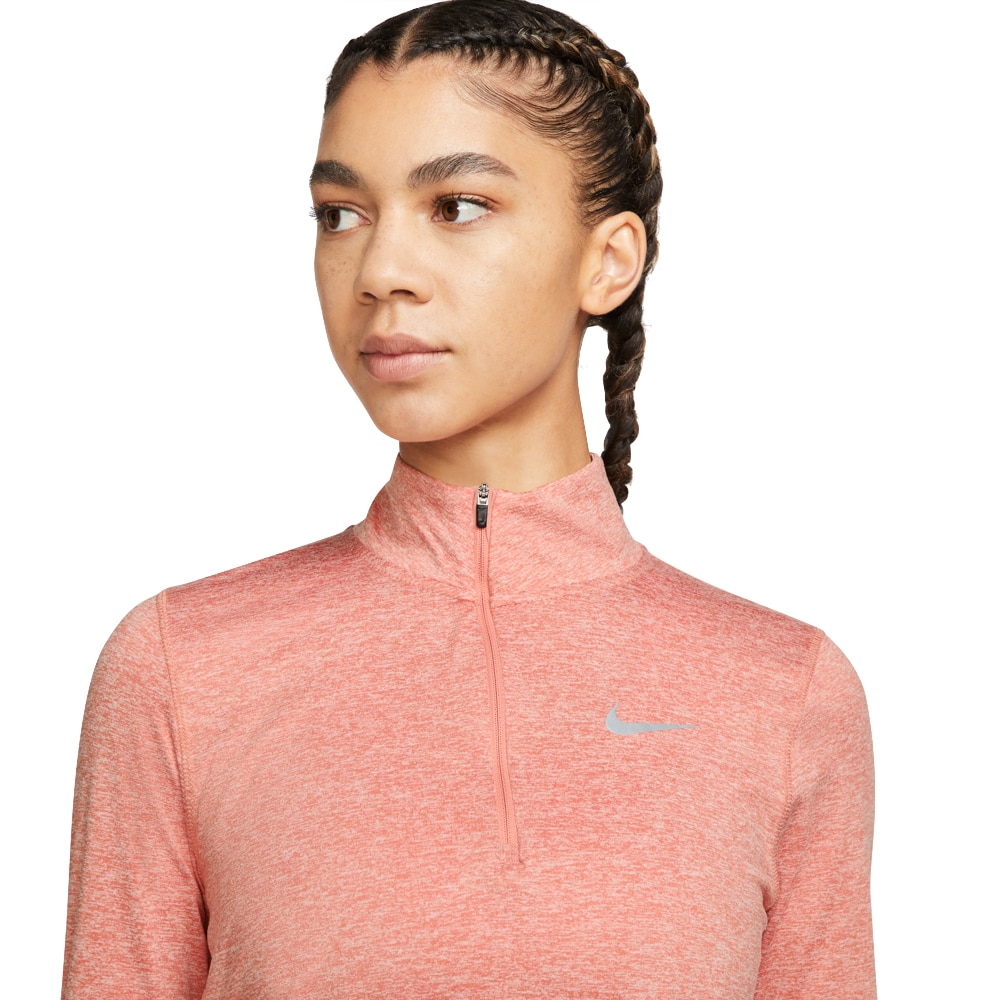 Nike Element Half-Zip Løpetrøye Dame Rosa