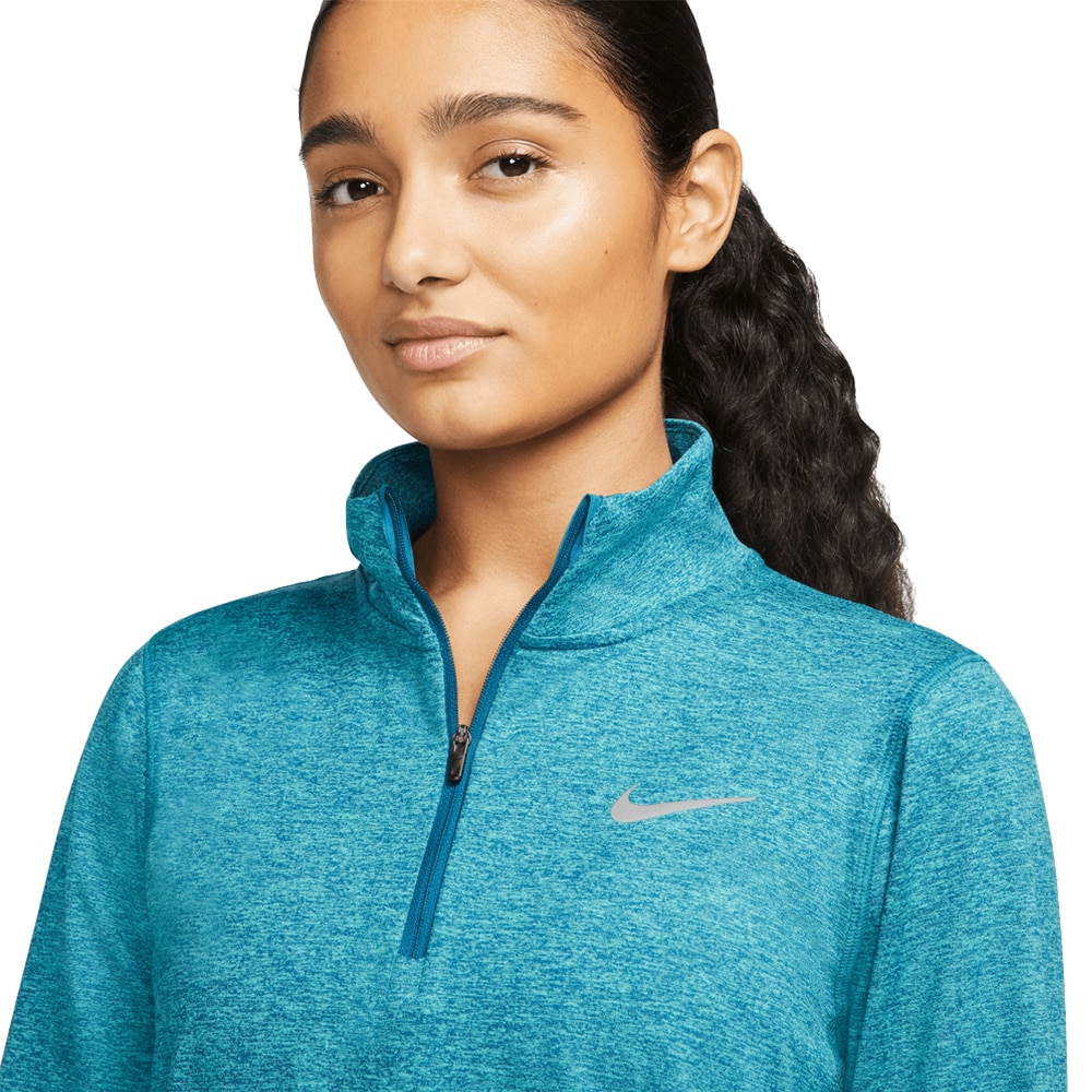 Nike Element Half-Zip Løpetrøye Dame Turkis