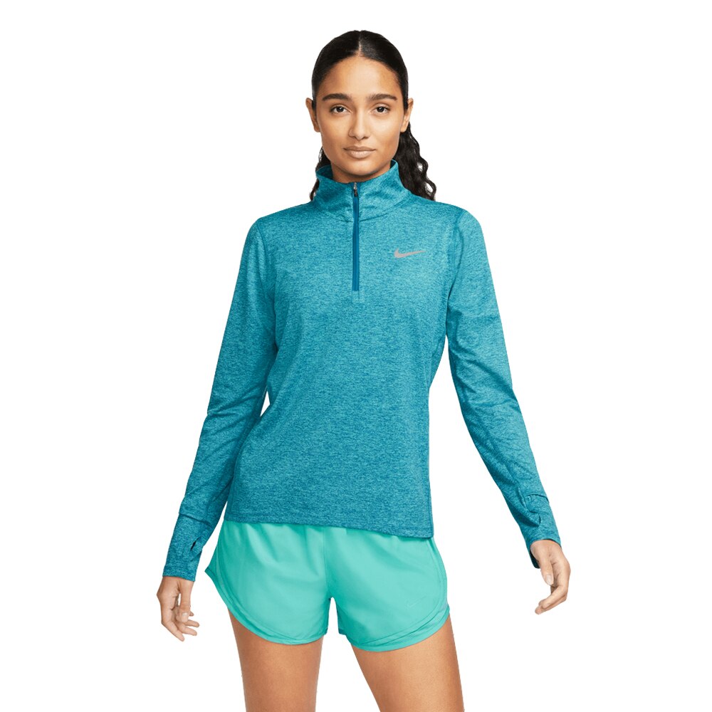 Nike Element Half-Zip Løpetrøye Dame Turkis