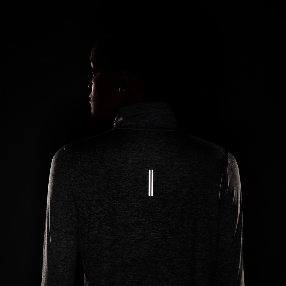 Nike Element Half-Zip Løpetrøye Dame Grå