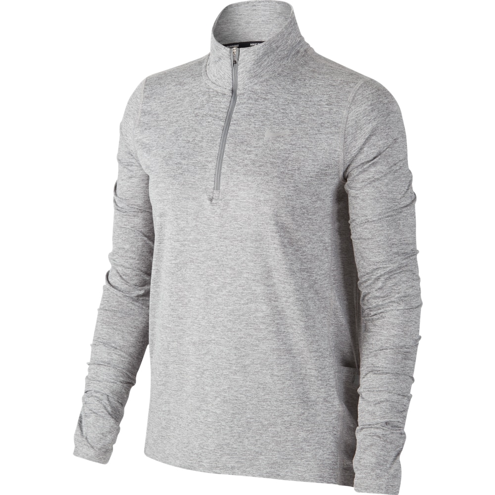 Nike Element Half-Zip Løpetrøye Dame Grå