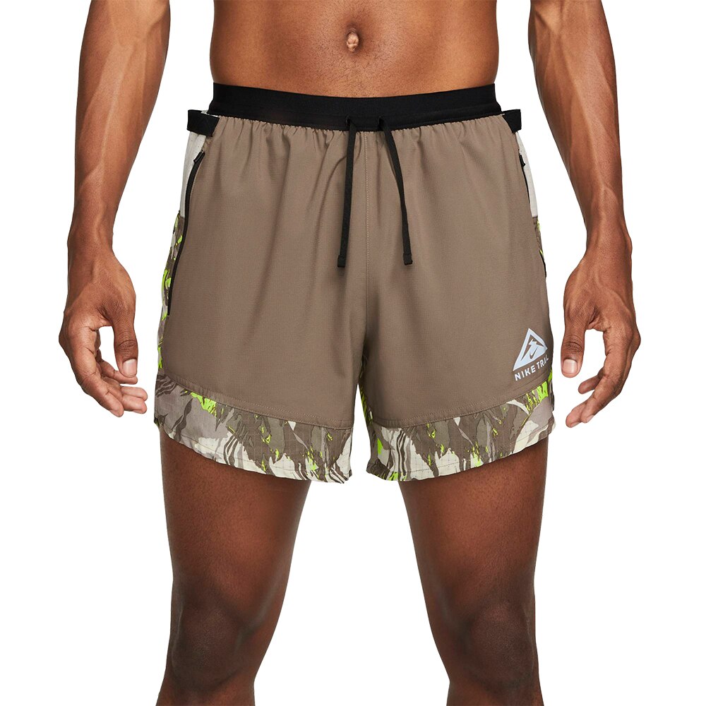 Nike Trail Flex Stride 5' Løpeshorts Herre Beige/Brun