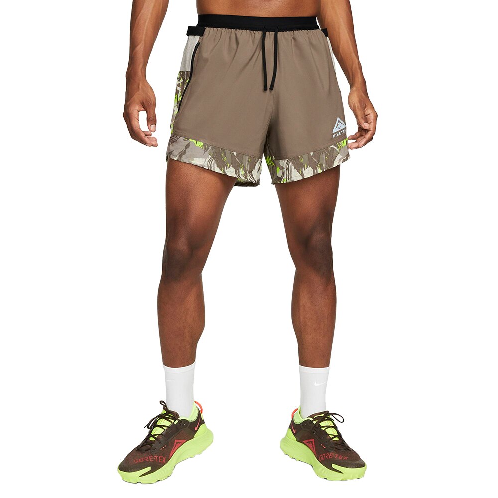 Nike Trail Flex Stride 5' Løpeshorts Herre Beige/Brun