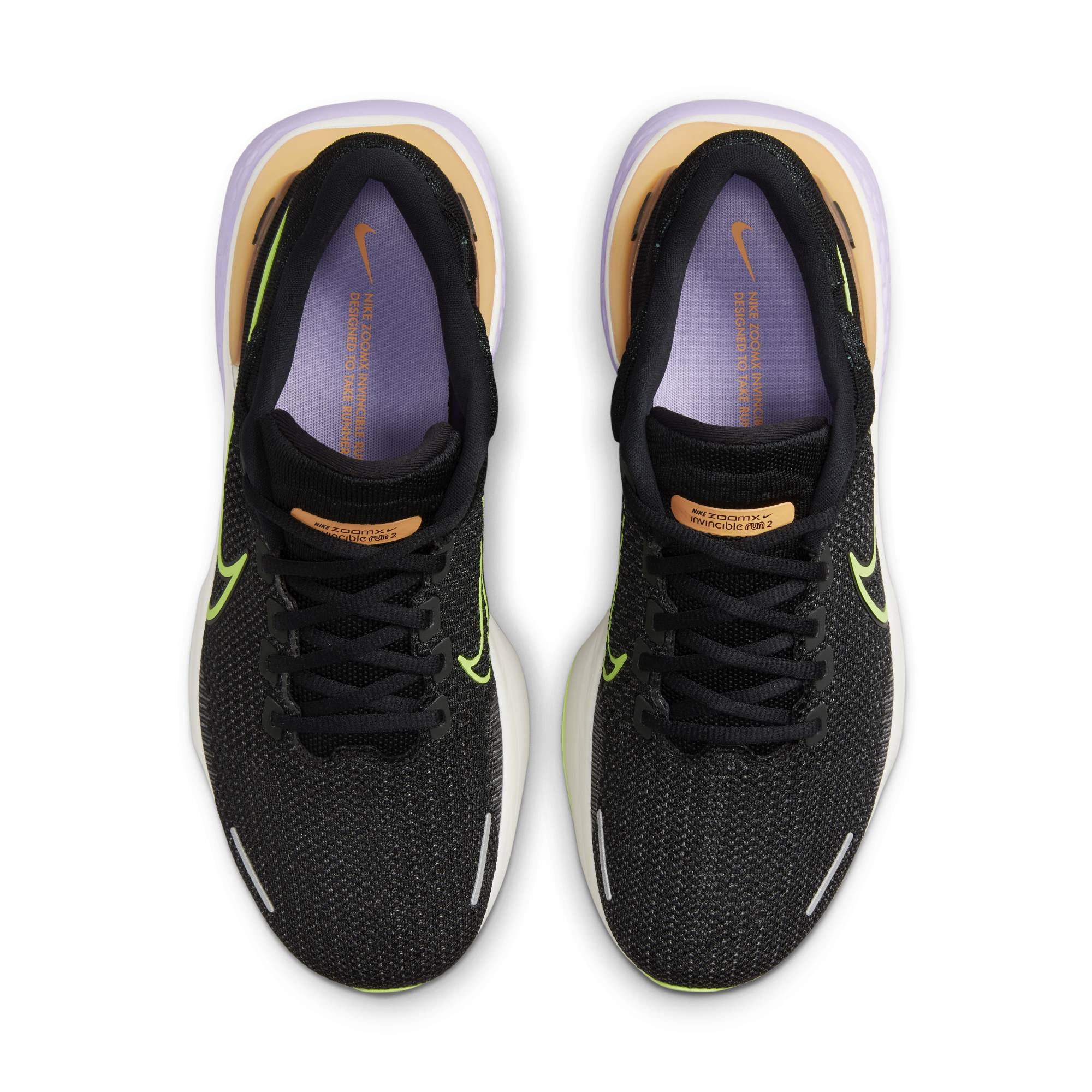 Nike ZoomX Invincible Run FlyKnit 2 Joggesko Herre Sort/Lilla