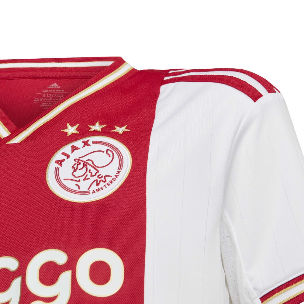 Adidas Ajax Fotballdrakt 22/23 Hjemme Barn