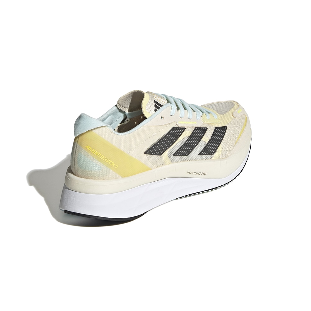 Adidas Adizero Boston 11 Joggesko Dame Beige/Gul 