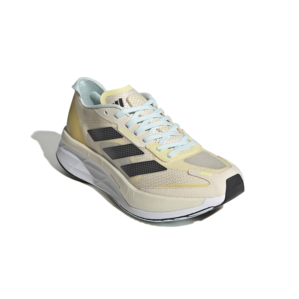 Adidas Adizero Boston 11 Joggesko Dame Beige/Gul 