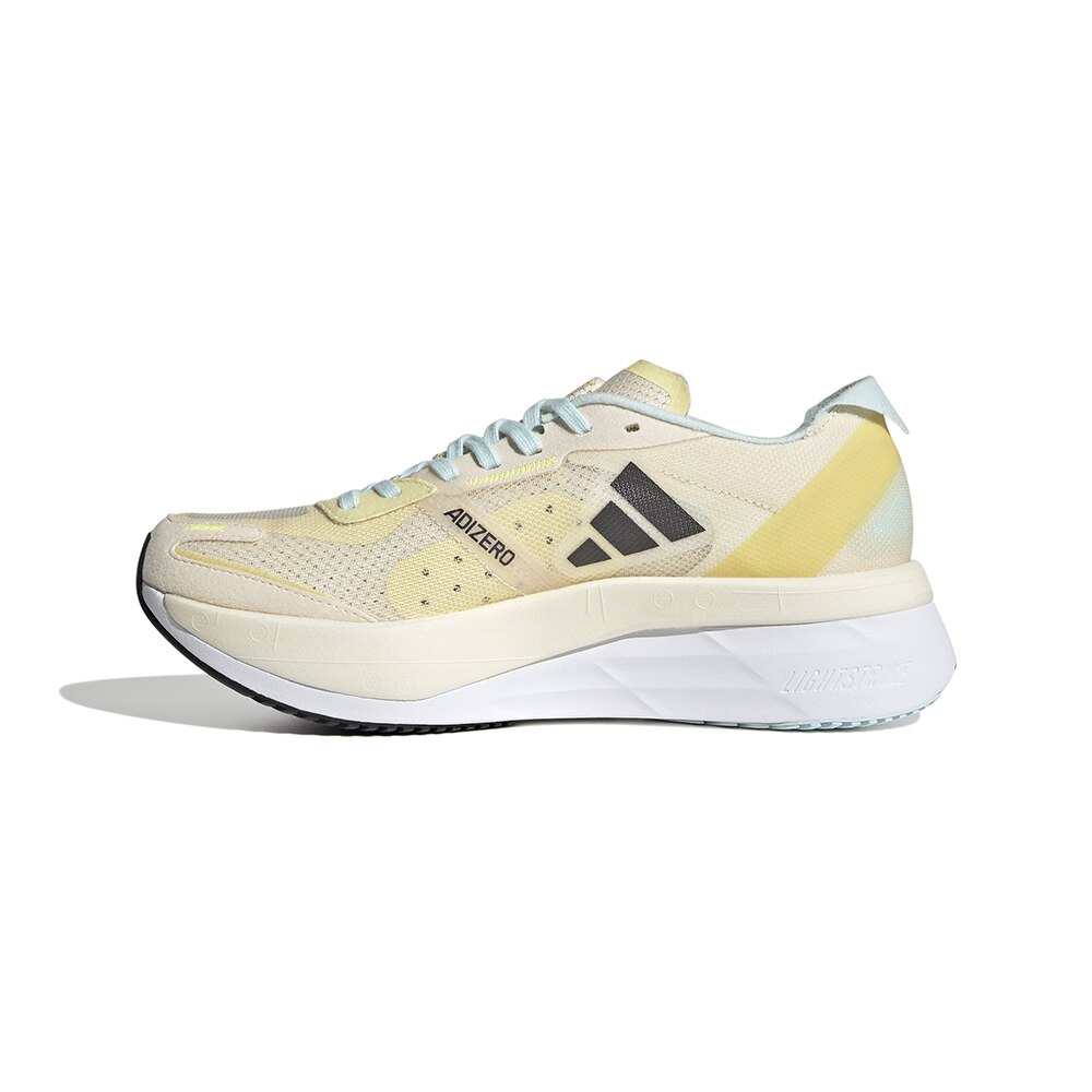 Adidas Adizero Boston 11 Joggesko Dame Beige/Gul 