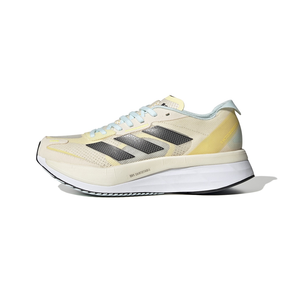 Adidas Adizero Boston 11 Joggesko Dame Beige/Gul 