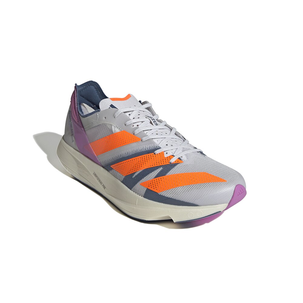 Adidas Adizero Takumi Sen 8 Joggesko Herre Grå/Oransje 