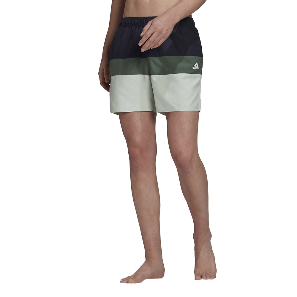 Adidas Colorblock Badeshorts Herre Marine/Grønn 