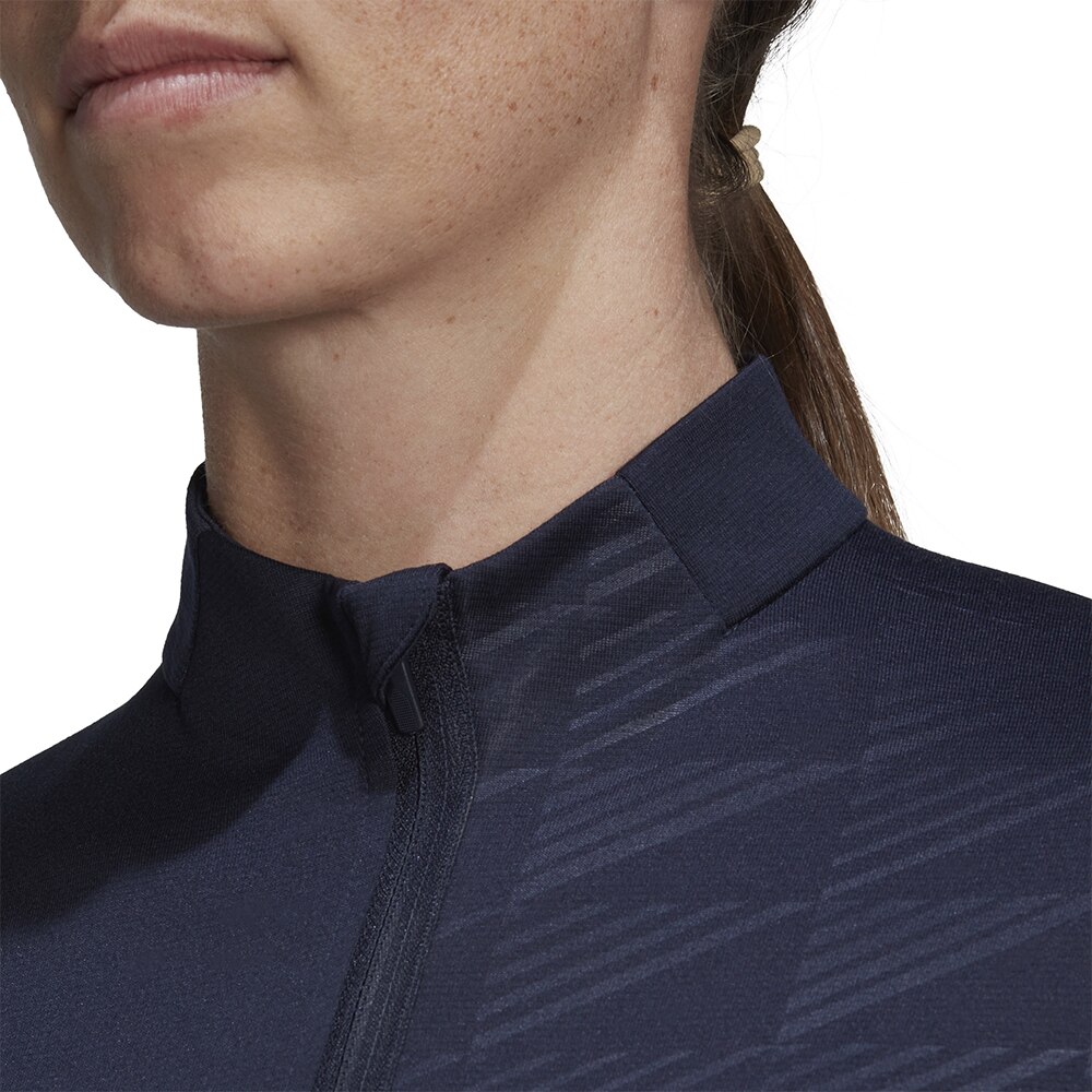 Adidas Half-Zip Langermet Trøye Dame Marine 