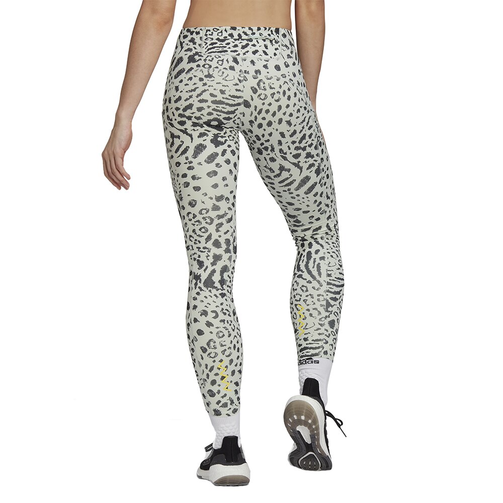 Adidas FastImpact Running Leopard 7/8 Løpetights Dame Beige/Sort 