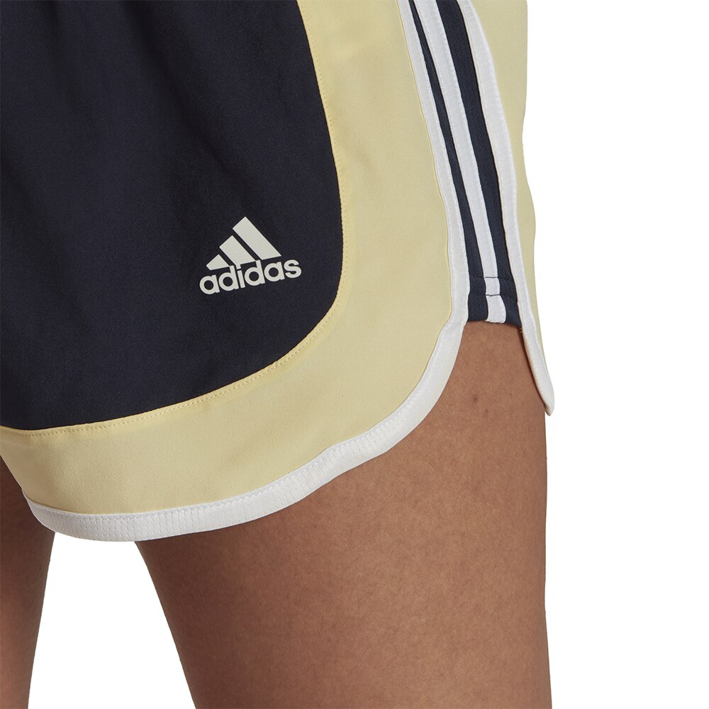 Adidas Marathon 20 Colourblock Løpeshorts Dame Marine 