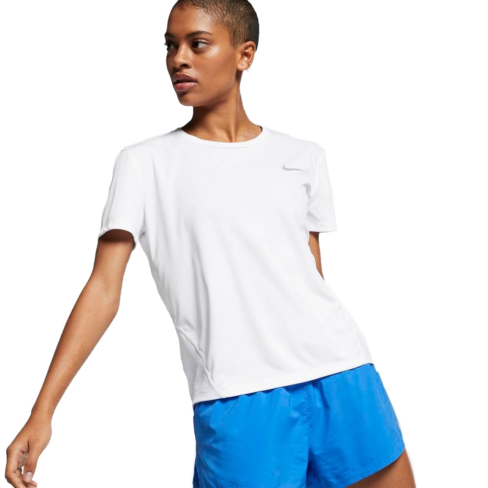 Nike Miler Top Kortermet Løpetrøye Dame