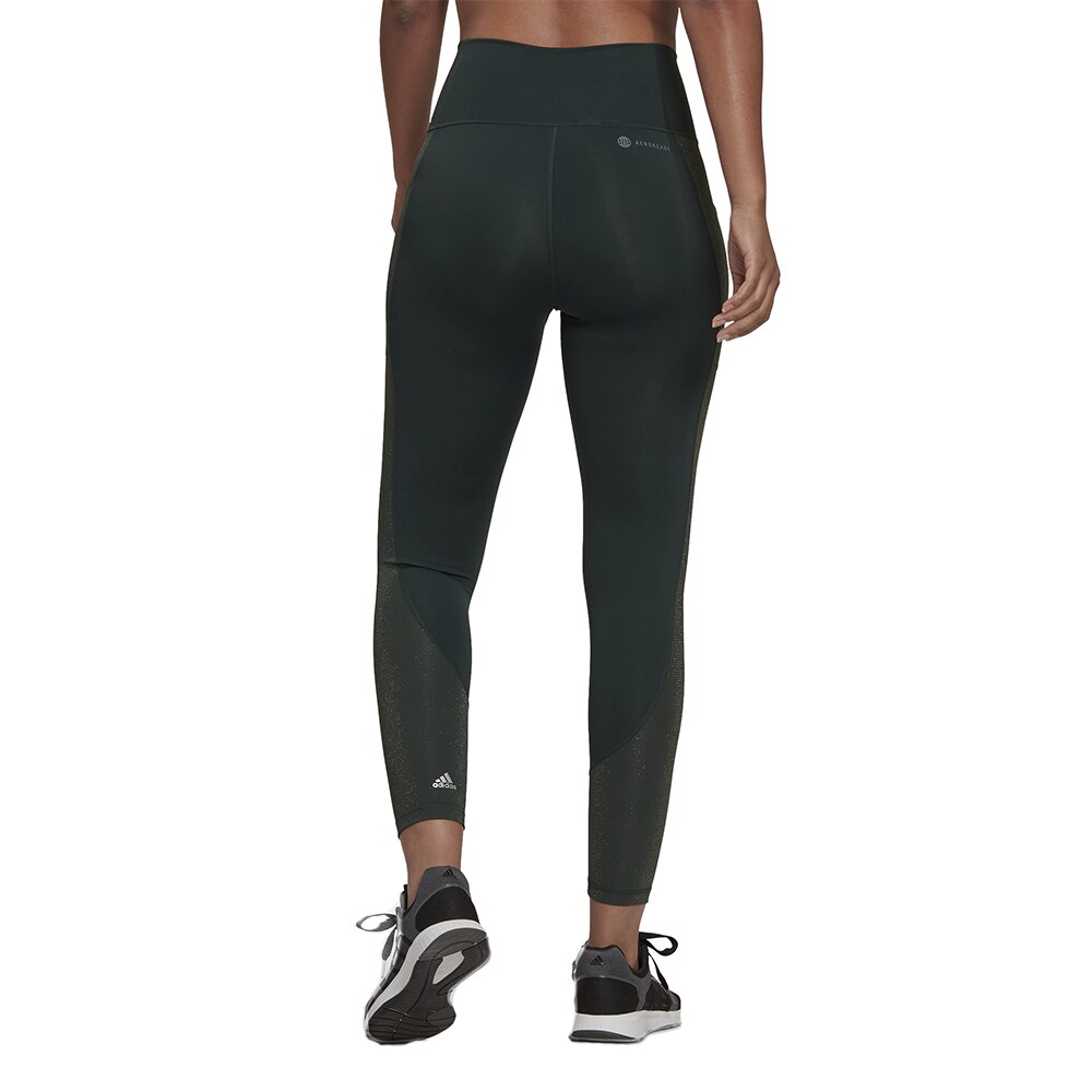 Adidas Optime Shine Tights Dame Mørk Grønn 