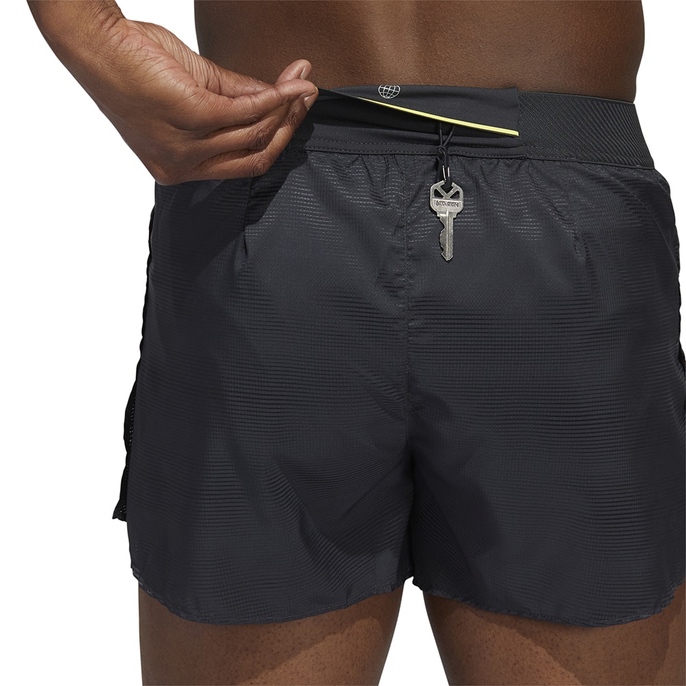 Adidas Adizero Split Shorts Herre Mørk Grå 