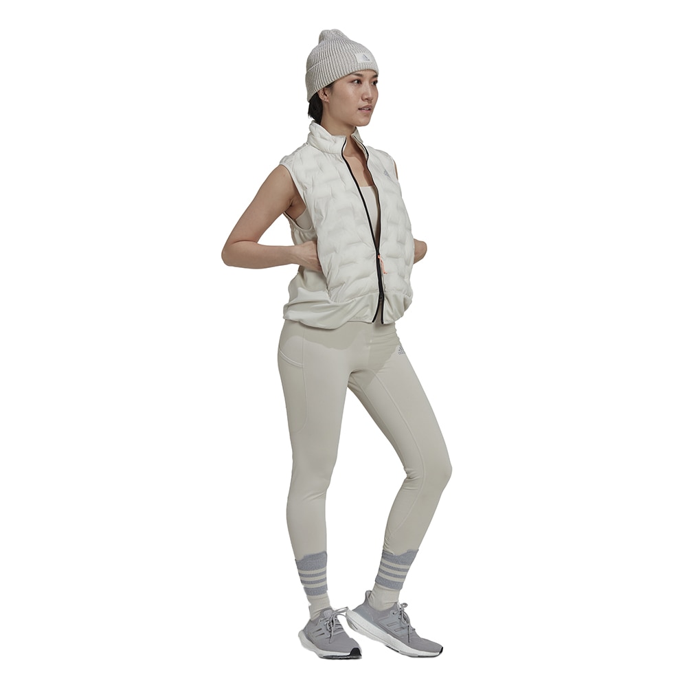 Adidas FastImpact Cold.Rdy Winter Running Tights Dame Beige