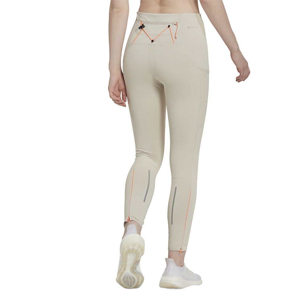 Adidas FastImpact Cold.Rdy Winter Running Tights Dame Beige