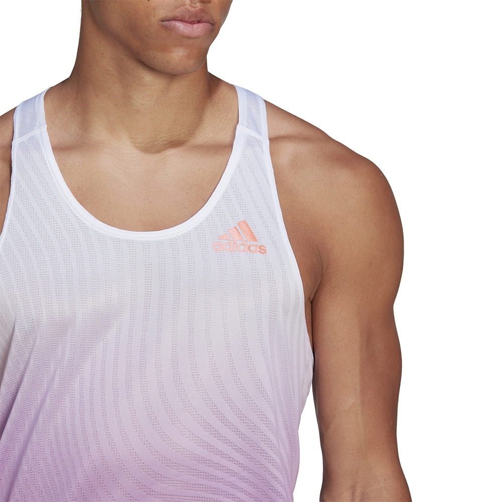 Adidas Adizero Singlet Herre Lilla/Hvit 