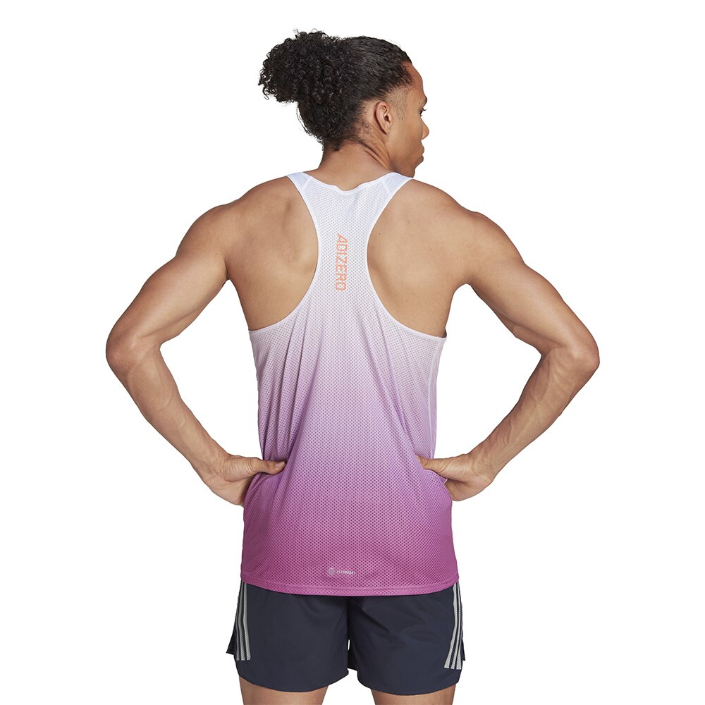 Adidas Adizero Singlet Herre Lilla/Hvit 