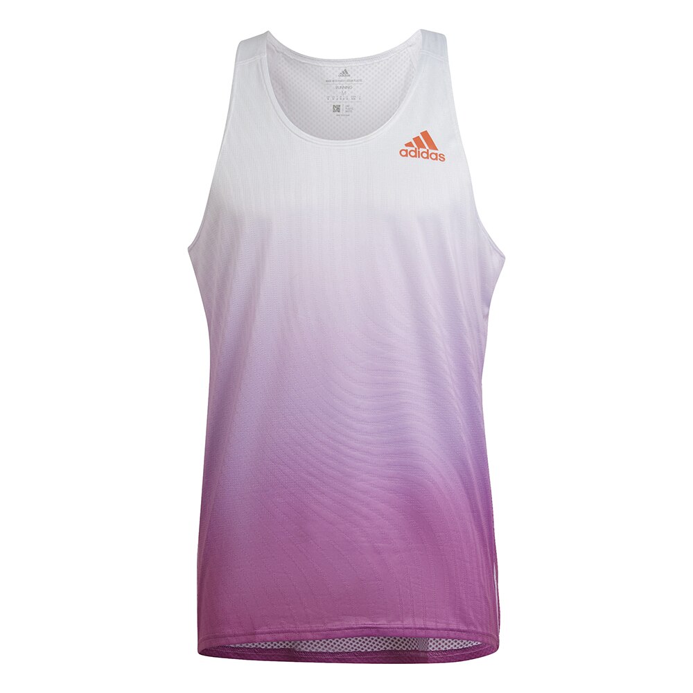 Adidas Adizero Singlet Herre Lilla/Hvit 