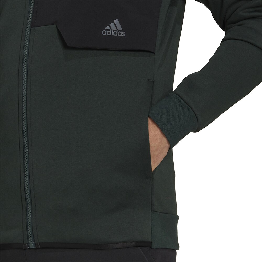 Adidas X-City Full-Zip Fleecejakke Herre Grønn 