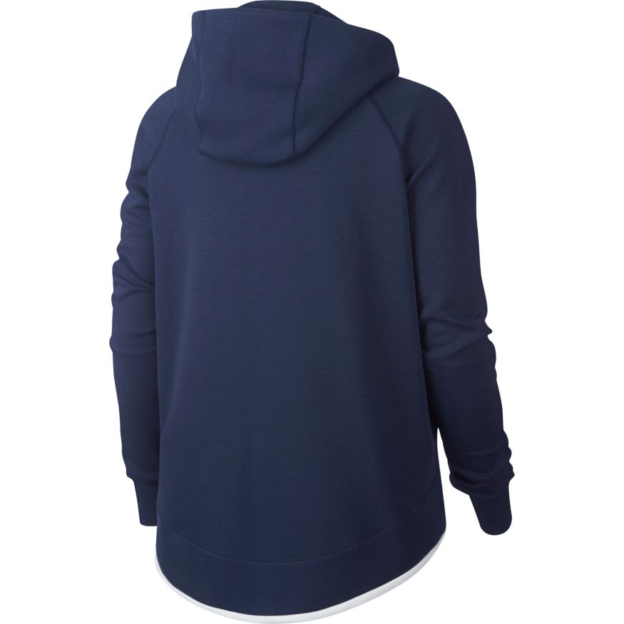 Nike Frankrike VM 2019 Tech Fleece Cape FullZip Hettegenser