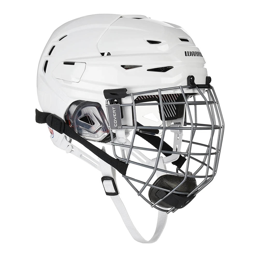 Warrior Covert CF 100 Combo Hockeyhjelm Hvit