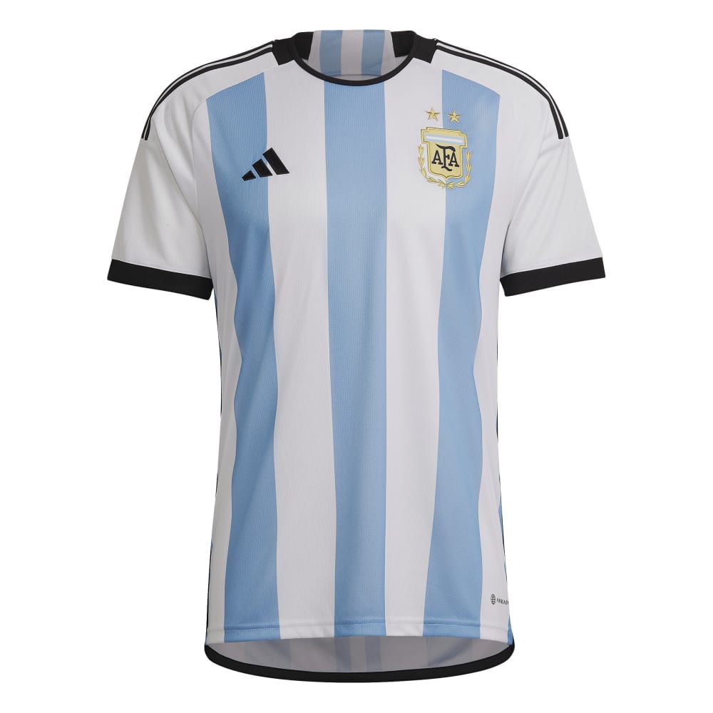 Adidas Argentina Fotballdrakt VM 2022 Hjemme