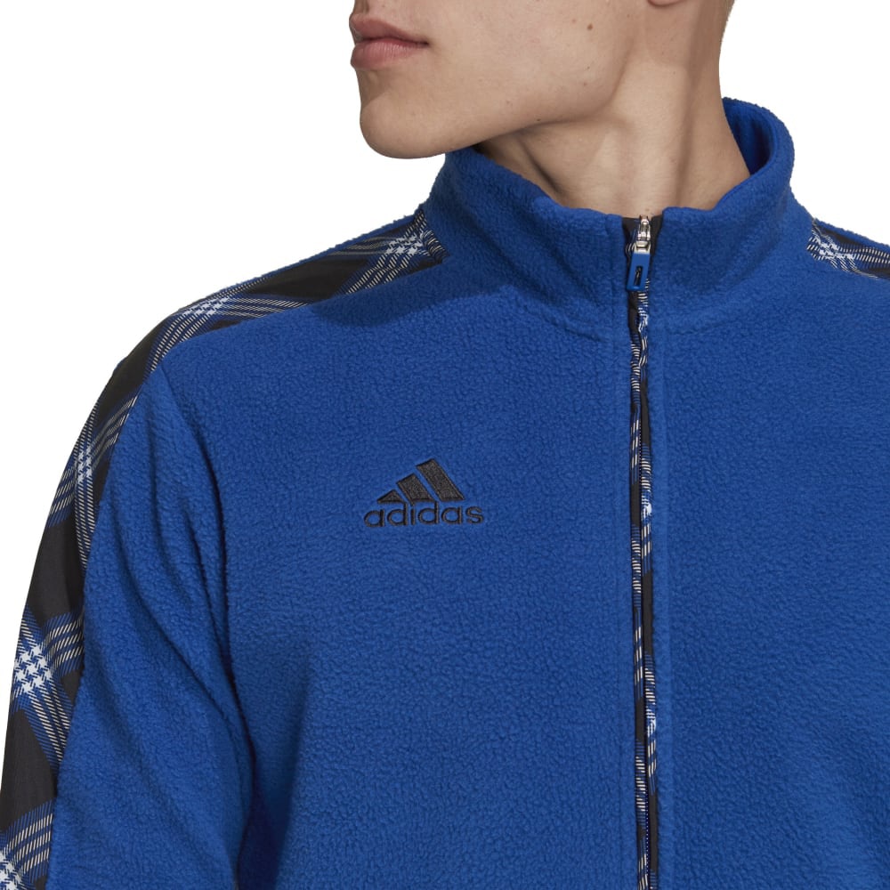 Adidas House Of Tiro Fleece Treningsjakke Blå