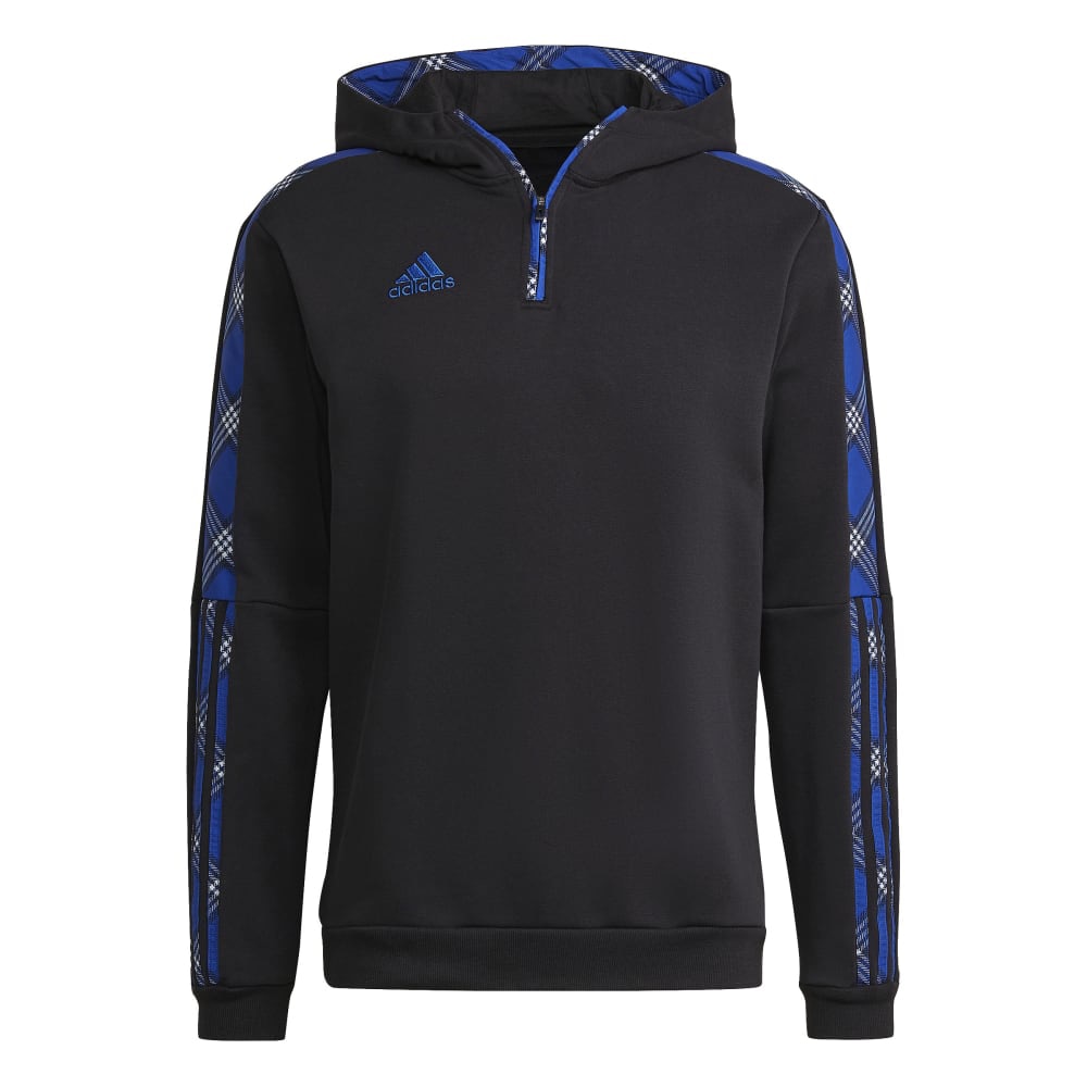 Adidas Tiro Winterized Hettegenser Sort/Blå