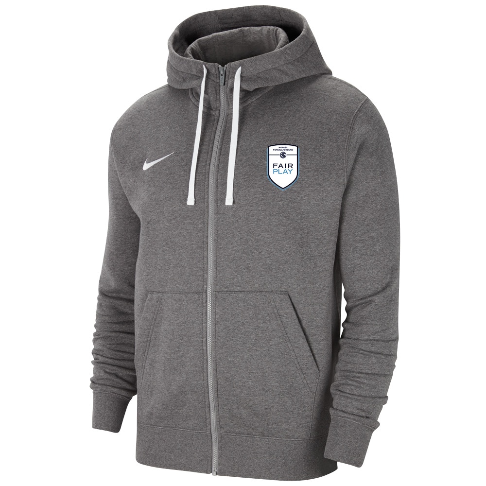 Nike Oslo Fotballkrets Dommer Full-Zip Hettegenser Kullgrå