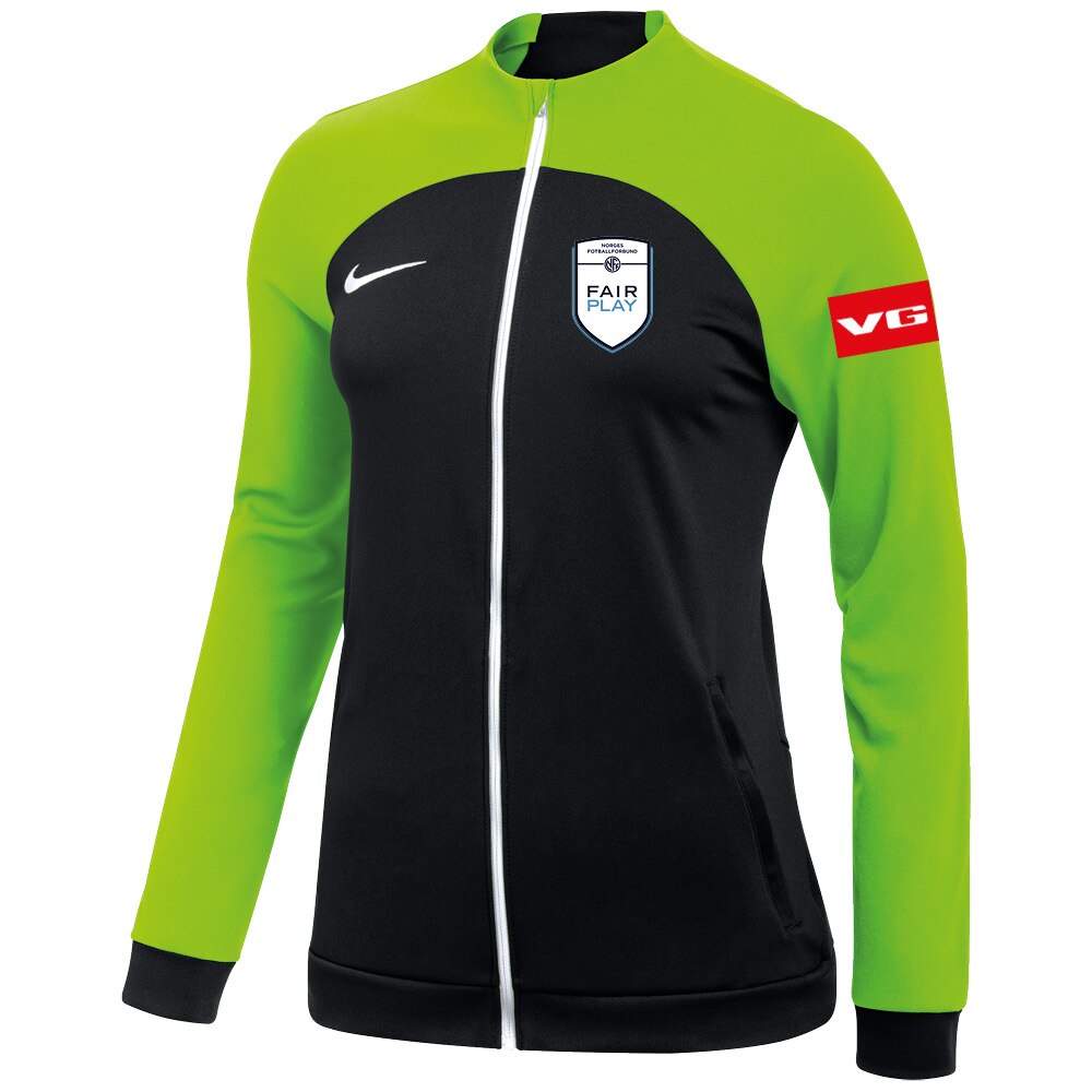 Nike NFF Dommer Track Jakke Dame Sort/Volt