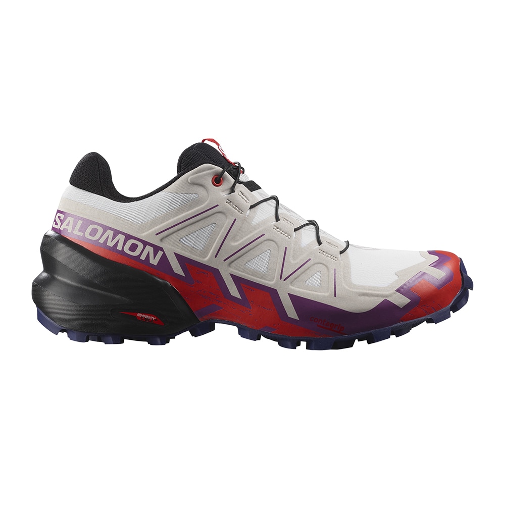 Salomon Speedcross 6 Joggesko Dame Hvit/Flerfarget