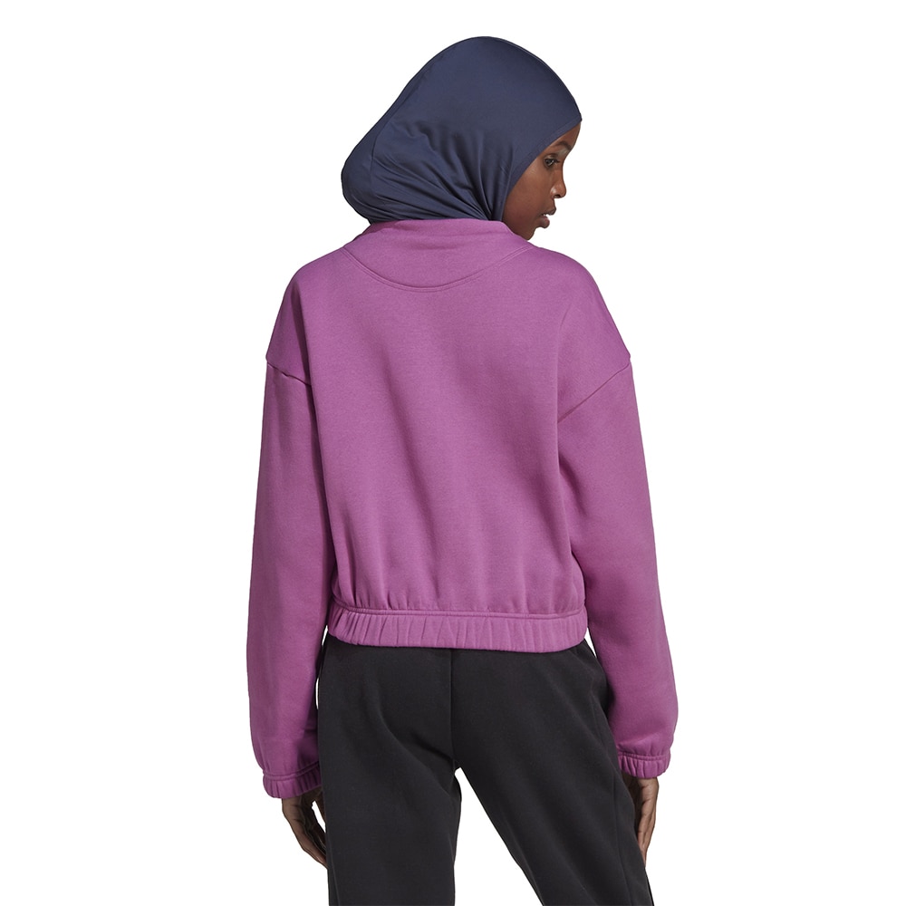 Adidas Studio Lounge Loose Fit Genser Dame Lilla/Rosa 