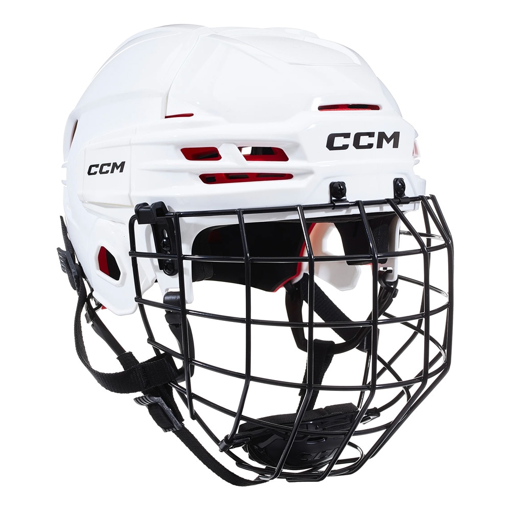 Ccm Tacks 70 Combo Hockeyhjelm Hvit